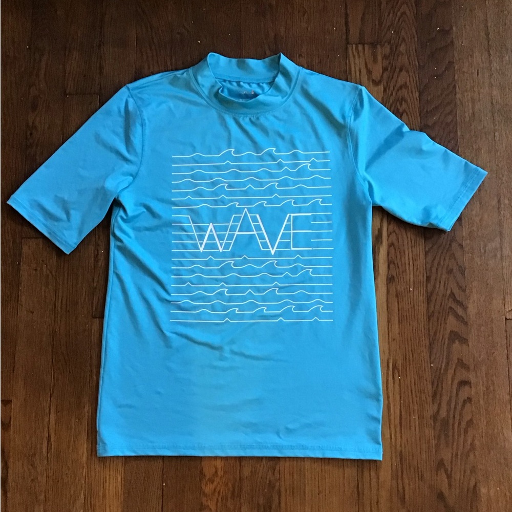 CAT & JACK Rash guard. RIDE THE WAVE